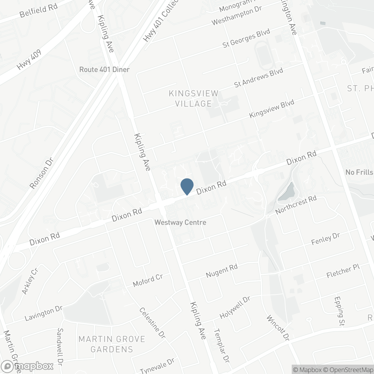 1904 - 380 DIXON ROAD, Toronto, Ontario M9R 1T3